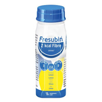 Напиток Фрезубин 2ккал с пищевыми волокнами со вкусом лимона бут. 200мл 4шт Fresenius Kabi