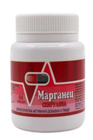 БАД для иммунитета Марганец - спирулина, растительный космплекс, 60 капсул по 300 мг., Биотика-С
