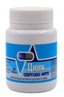 БАД для иммунитета Цинк-спирулина, 60 капсул по 150 мг., Биотика-С