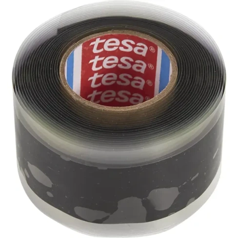 Силиконовая лента Tesa, 19 мм 2.5 м, цвет чёрный TESA Extra Power®