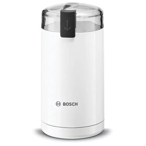 Кофемолка BOSCH TSM6A011W/MKM6000 мощность 180 Вт вместимость 75 г пластик белая