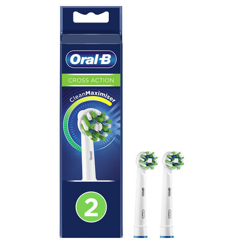 Насадки для электрической зубной щетки Комплект 2 шт. ORAL-B Орал-би Cross Action EB50 80347918