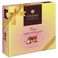 Конфеты шоколадные O'ZERA Вкус радостного утра с цельным фундуком 180 г 267