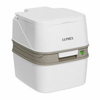 Биотуалет для дачи и дома LUPMEX 79122 с индикатором, био туалет походный, переносной, жидкостной Lupmex