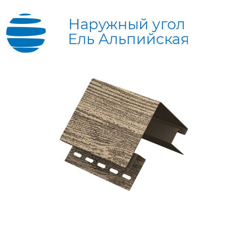 Наружный угол Timberblock Ель Альта-Профиль