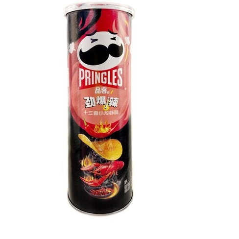 Чипсы Pringles со вкусом рака под острым сычуаньским соусом, Китай,110г