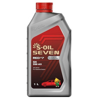 Масло S-Oil Red 7 5W40 Sn/Cf ( 1Л) Синт.