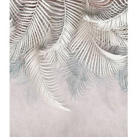 Моющиеся виниловые фотообои Пальмовые ветви 1 фон, 250х290 см Модный Дом