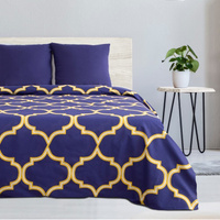 Постельное белье Вечер в Марокко цвет: фиолетовый, желтый (2 сп)
