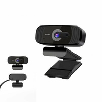 Веб камера для компьютеров и ноутбуков MSWEB-01 HD 1080P: 1920*1080/микрофон/FF фокус. Без бренда