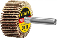 Круг шлифовальный лепестковый на шпильке P60 30х15 мм Stayer 36606-060 STAYER