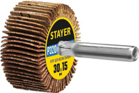 Круг шлифовальный лепестковый на шпильке P320 30х15 мм Stayer 36606-320 STAYER