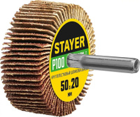 Круг шлифовальный лепестковый на шпильке P100 50х20 мм Stayer 36607-100 STAYER