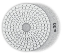 Алмазный гибкий шлифовальный круг для мокрого шлифования 100 мм Р30 Зубр 29866-030 ЗУБР