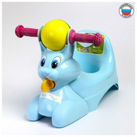 Горшок-игрушка «Зайчик», цвет пастельно-голубой Little Angel
